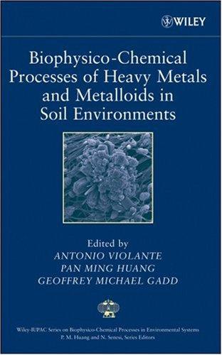 Cover for Biophysico-Chemical Processes of Heavy Metals and Metalloids in Soil Environments (Wiley Series Sponsored by IUPAC in Biophysico-Chemical Processes in        Environmental Systems)