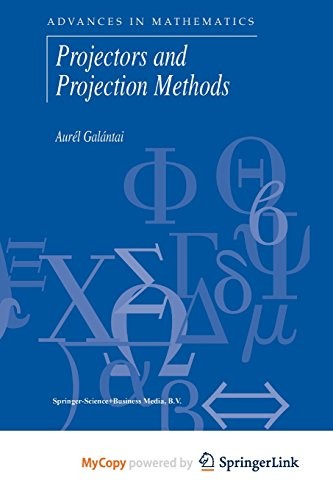 Cover for Projectors and Projection Methods