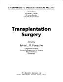 Cover for Transplantation Surgery