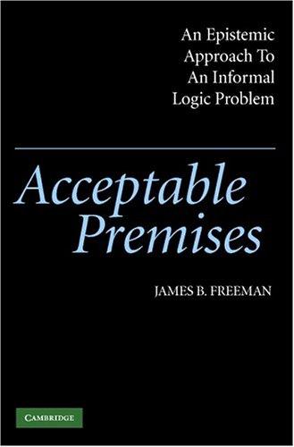 Cover for Acceptable Premises