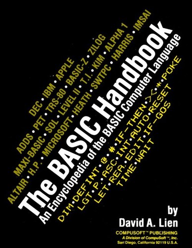 Cover for The BASIC handbook, an encyclopedia of the BASIC computer language