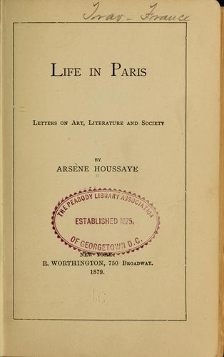 Cover for Life in Paris