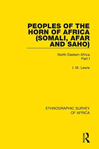 Cover for Peoples of the Horn of Africa