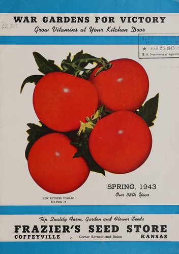 Cover for Top quality farm, garden and flower seeds