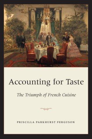 Cover for Accounting for Taste