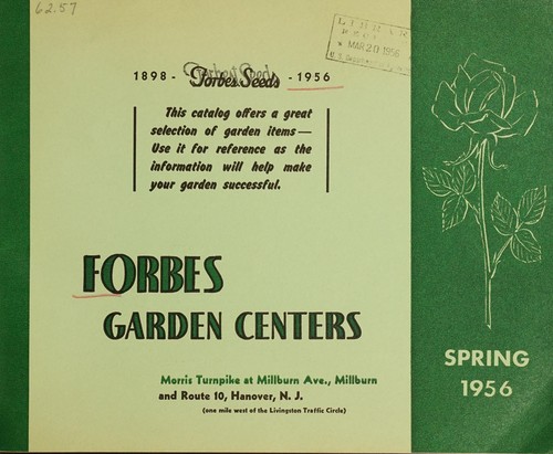 Cover for Forbes Garden Centers