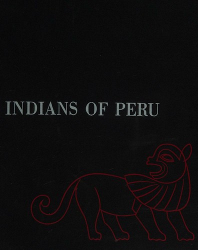 Cover for Indians of Peru; (English and Spanish Edition)