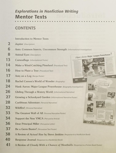 Cover for Explorations in nonfiction writing