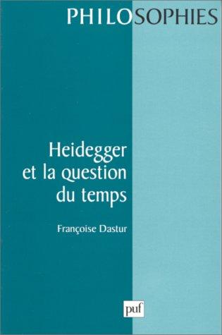 Cover for Heidegger et la question du temps