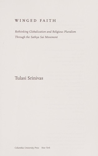 Cover for Winged faith