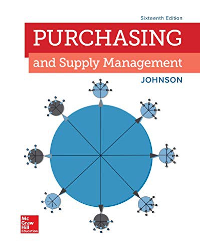 Cover for Purchasing and Supply Management