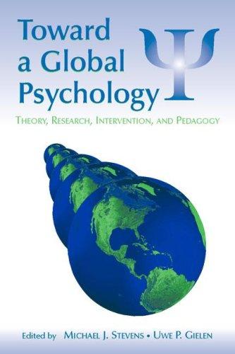 Cover for Toward a Global Psychology