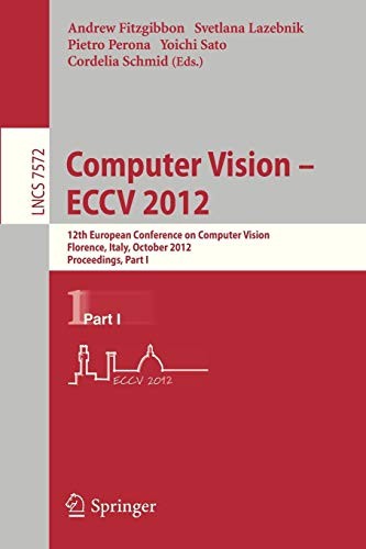 Cover for Computer Vision – ECCV 2012