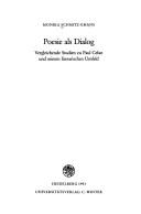 Cover for Poesie als Dialog