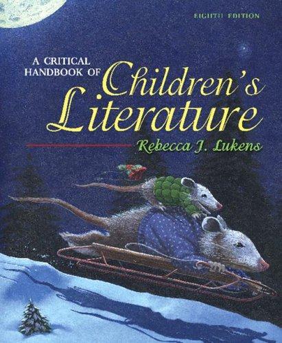 Cover for A Critical Handbook of Children's Literature