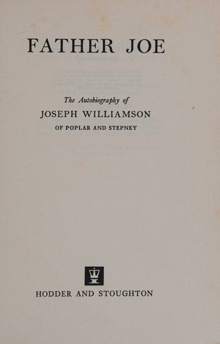Cover for Father Joe