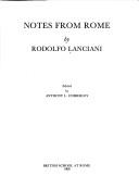 Cover for Notes from Rome