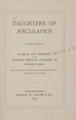 Cover for Daughters of Æsculapius