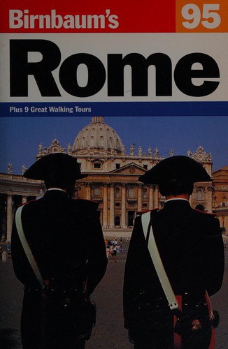 Cover for Birnbaum's 95 Rome (Birnbaum's Rome)