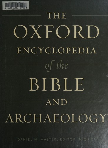 Cover for The Oxford encyclopedia of the Bible and archaeology