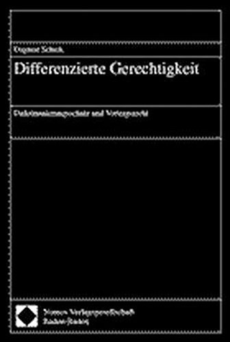 Cover for Differenzierte Gerechtigkeit