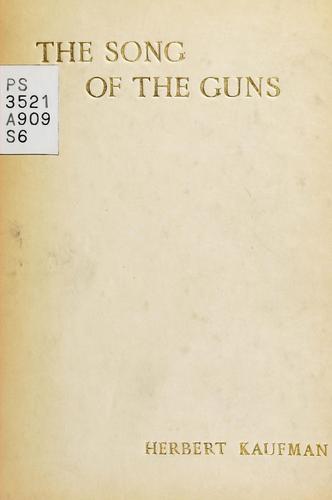 Cover for The song of the guns