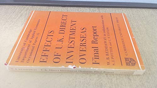 Cover for Effects of U.K. direct investment overseas