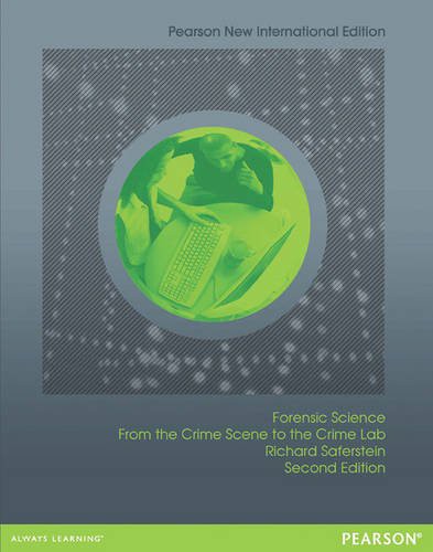 Cover for Forensic Science Pearson New International Edition, plus MyCrimeKit without eText
