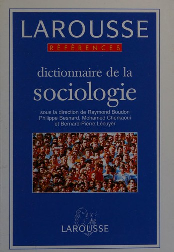 Cover for Dictionnaire de la sociologie