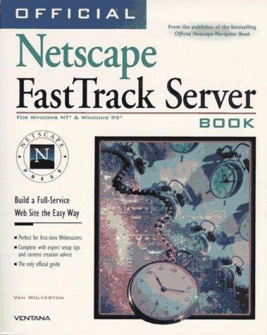 Cover for Official Netscape FastTrack server book