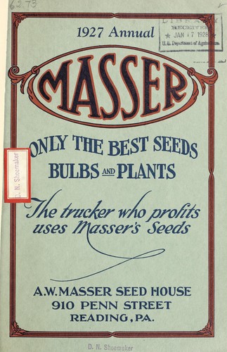 Cover for 1927 annual