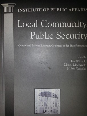 Cover for Local Community, Public Security. Central and Eastern European Countries under Transformation