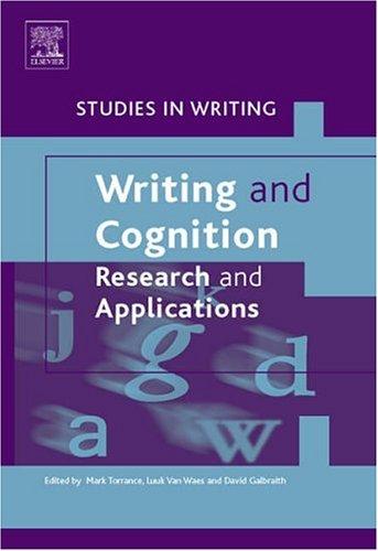 Cover for Writing and Cognition, Volume 4