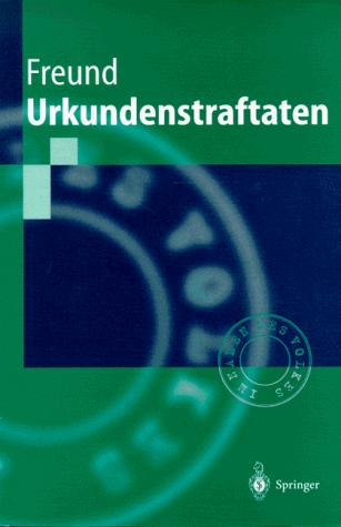 Cover for Urkundenstraftaten