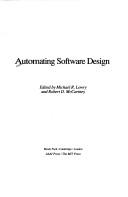 Cover for Automating software design