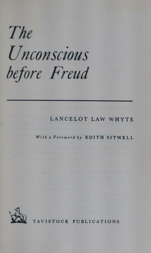 Cover for The unconscious before Freud
