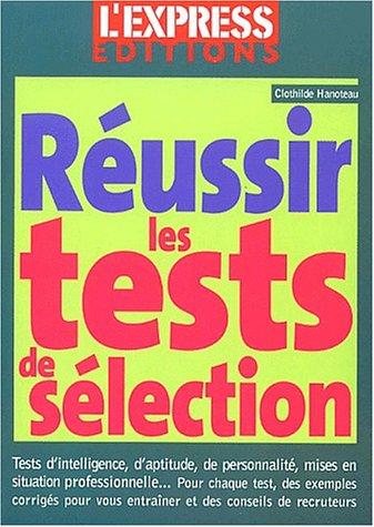 Cover for Les Tests de recrutement