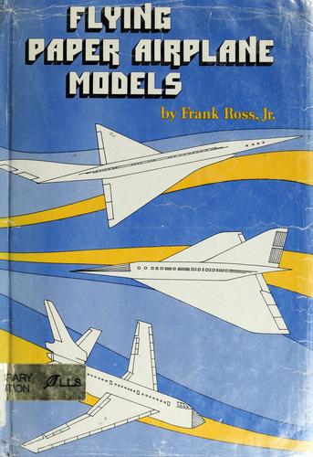 Cover for Flying paper airplane models