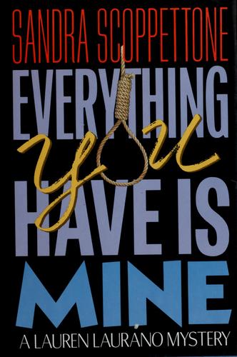 Cover for Everything you have is mine