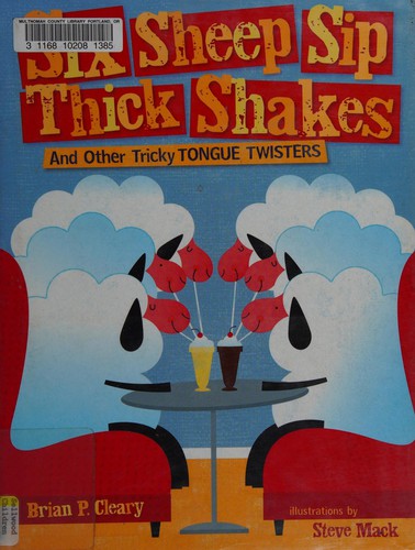 Cover for Six sheep sip thick shakes
