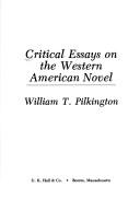Cover for Critical essays on the western American novel