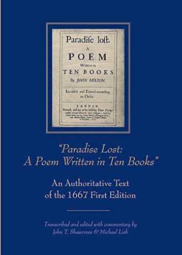 Cover for Paradise Lost : a Poem Written in Ten Books