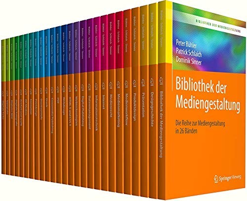 Cover for Bibliothek der Mediengestaltung
