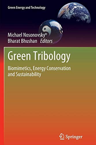 Cover for Green Tribology