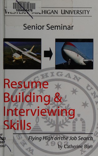 Cover for Resume building and interviewing skills