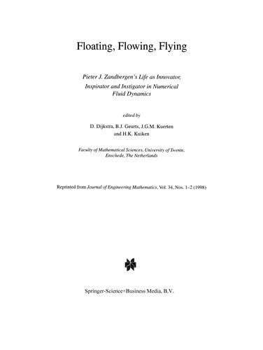 Cover for Floating, Flowing, Flying