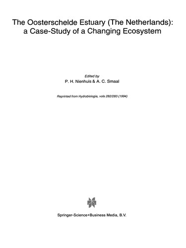 Cover for The Oosterschelde Estuary (The Netherlands): a Case-Study of a Changing Ecosystem