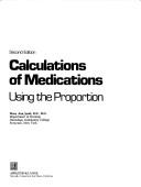 Cover for Calculations of Medications