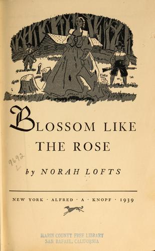 Cover for Blossom like the rose