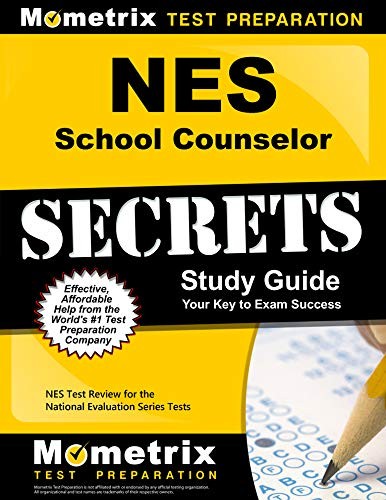 Cover for NES School Counselor Secrets Study Guide